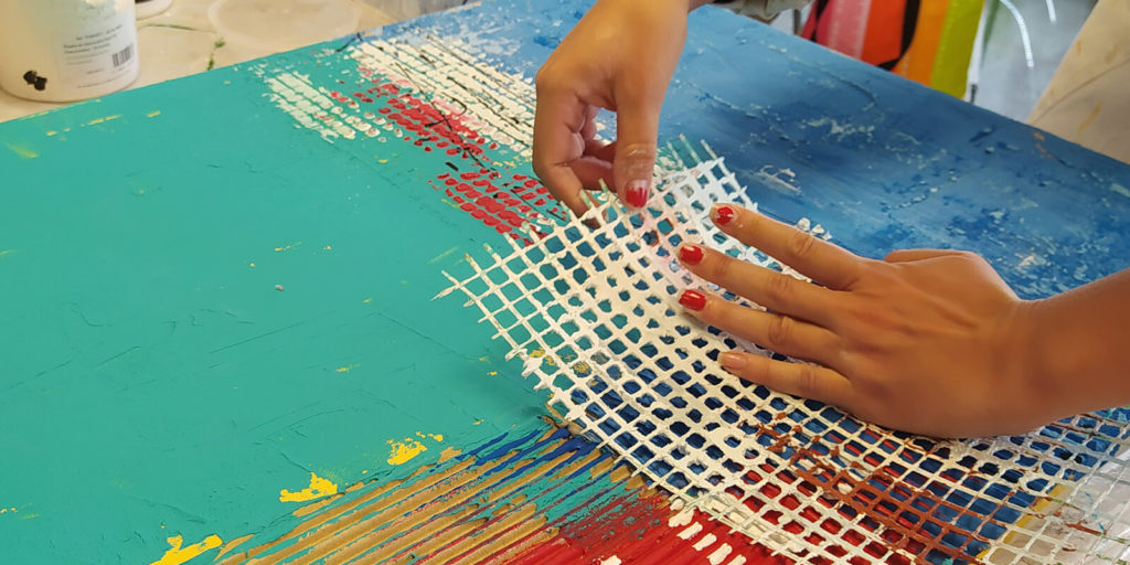 ozart - ateliers peinture mix media - bayonne